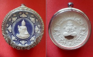 Rammathep & Phra Pidta Pangpakan of Wat Phra Mahathat Woromaha Vihan Year BE 2550